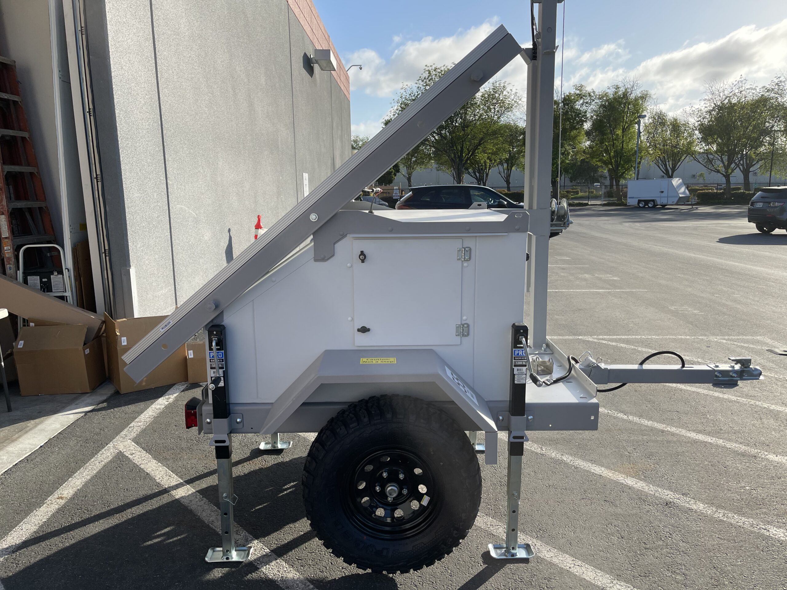 trailer mounted mobile surveillance